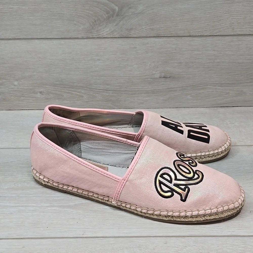 Circus by Sam Edelman Women Leni 8 Pink Espadrilles All Day Rose Flats Shoes 9M